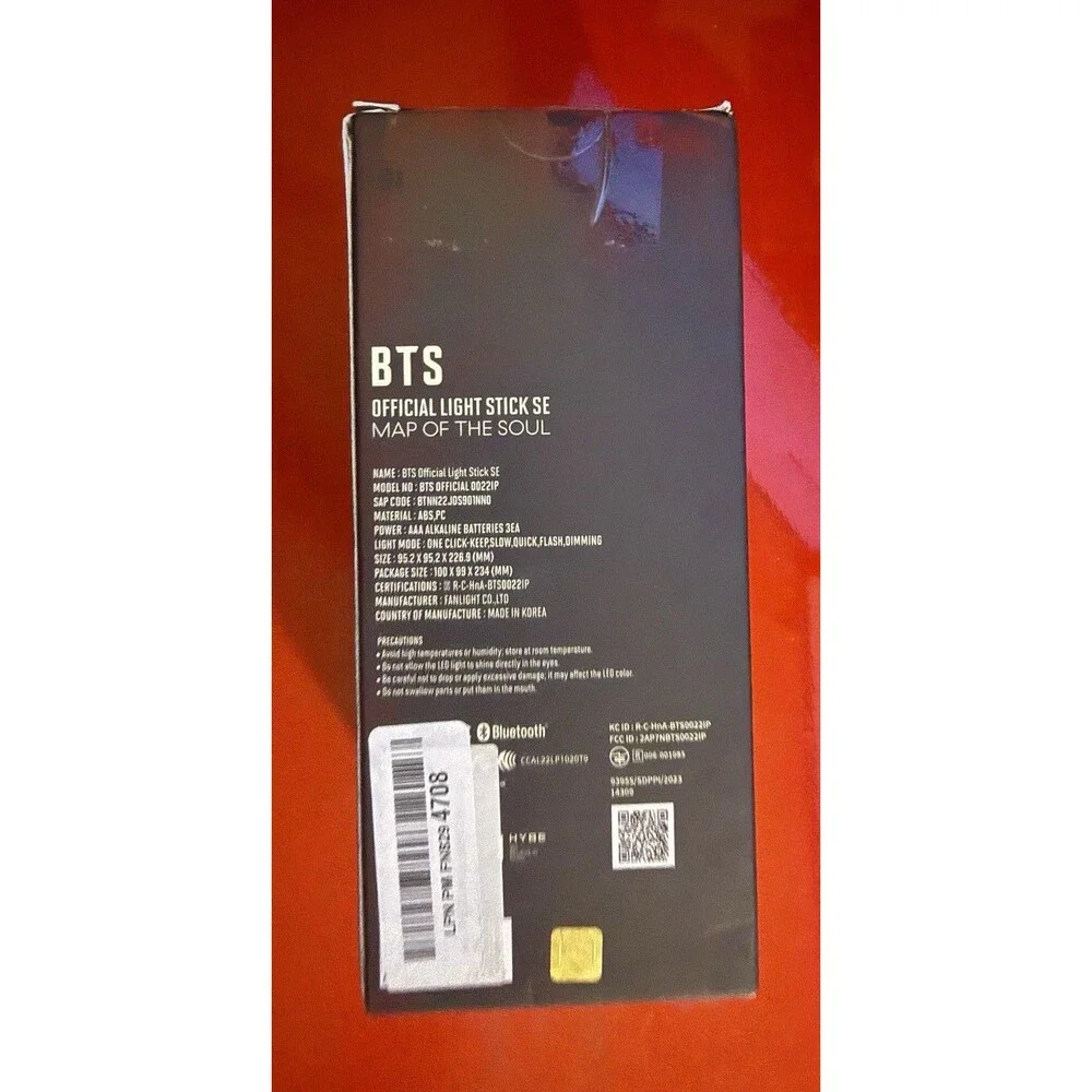 BTS Light Stick SE Map Of The Soul Army Bomb Photo Cards Strap Carry Bag - Picture 9 of 11